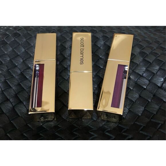 SCOTT BARNES - NWOB Trio of Flossy Glossy Lipglosses from "Naughty List" - Picture 9 of 10